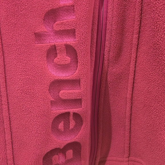Bench zipper sweater pink size large - Picture 4 of 5